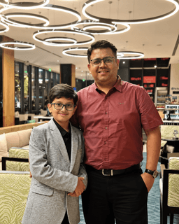 Mr. Vikas Sharma / Parent of Dhruv – Grade VIII, Navkis Educational Centre, Gokula
