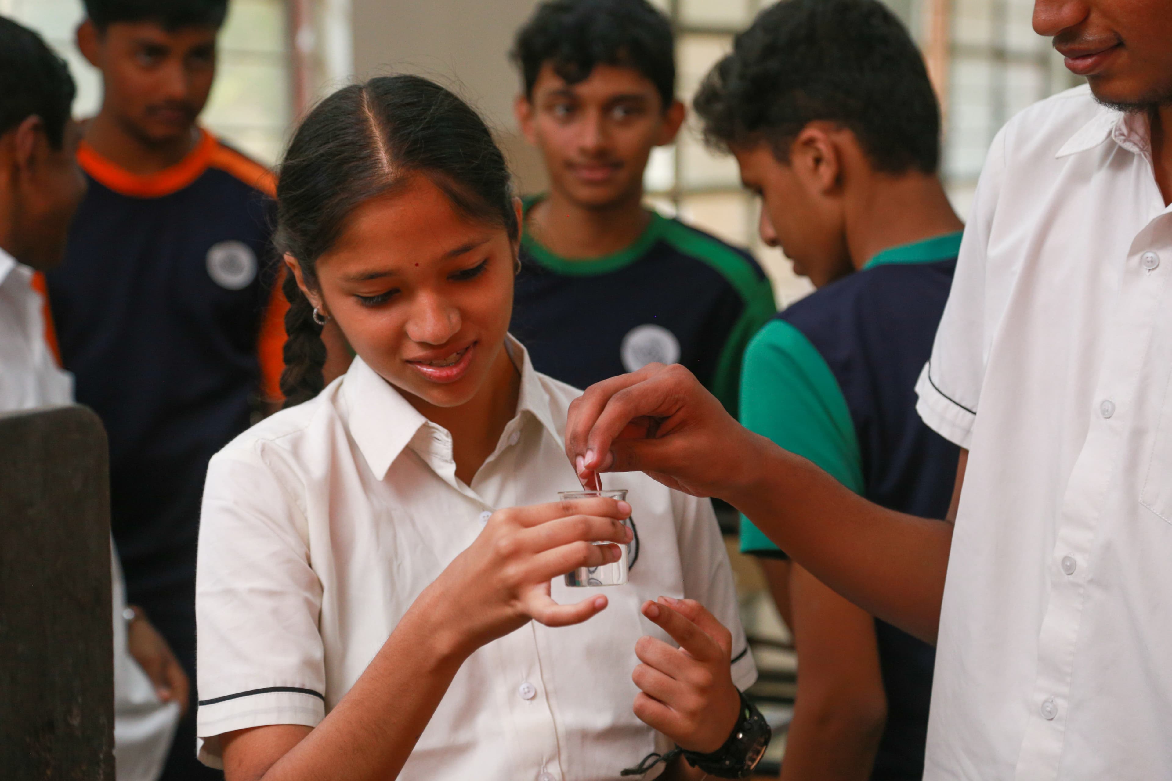 Navkis Educational Centre students